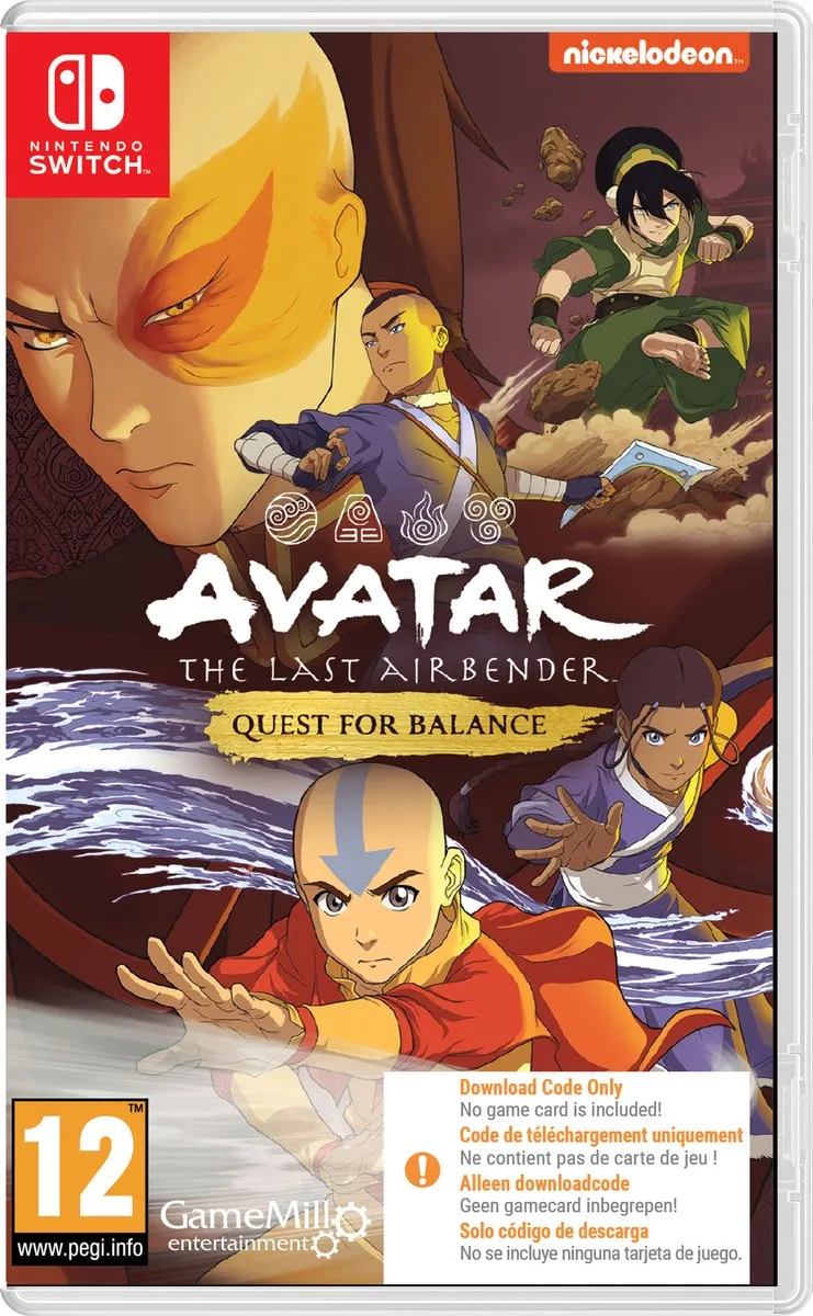 Avatar The Last Airbender: Quest for Balance - (Code in a Box