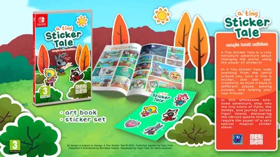 A Tiny Sticker Tale-Magic Book Edition ( ) Nieuw