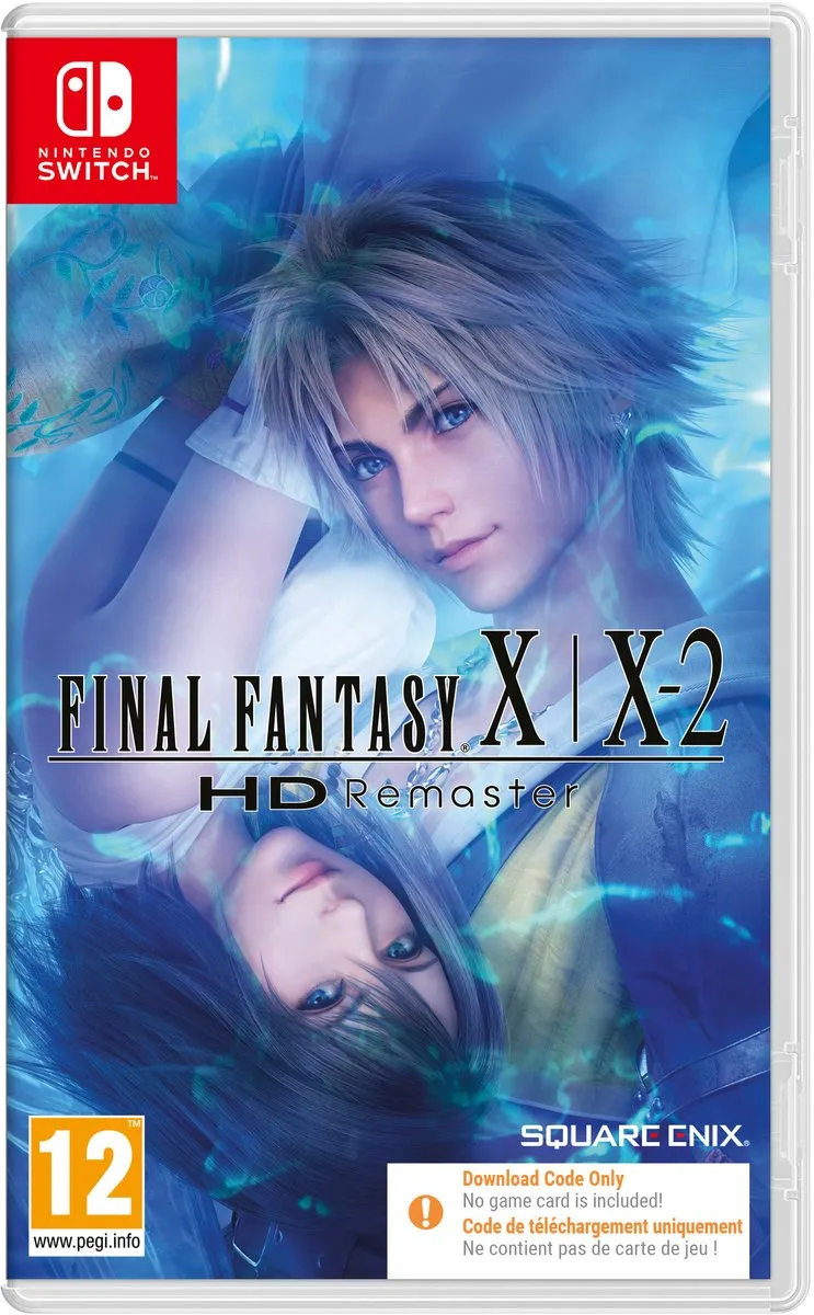 FINAL FANTASY X / X-2 HD Remaster - - Code in box