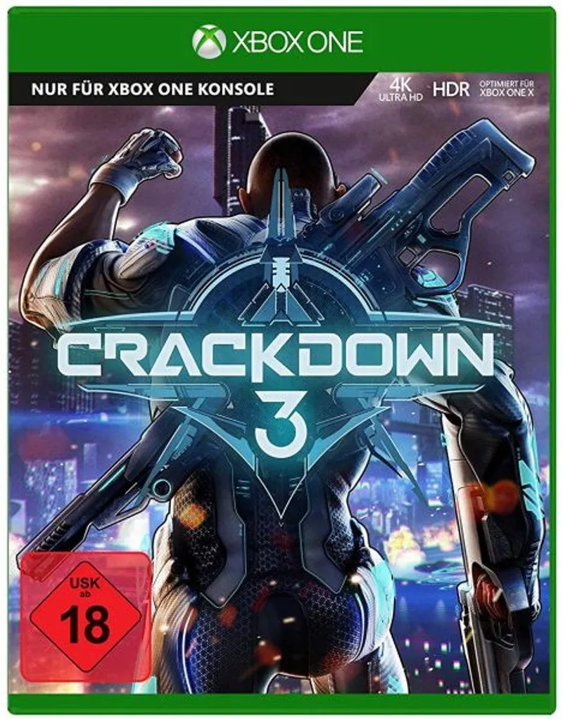 Microsoft Crackdown 3 Standaard Duits, Engels, Vereenvoudigd Chinees, Spaans, Frans, Italiaans, Portugees