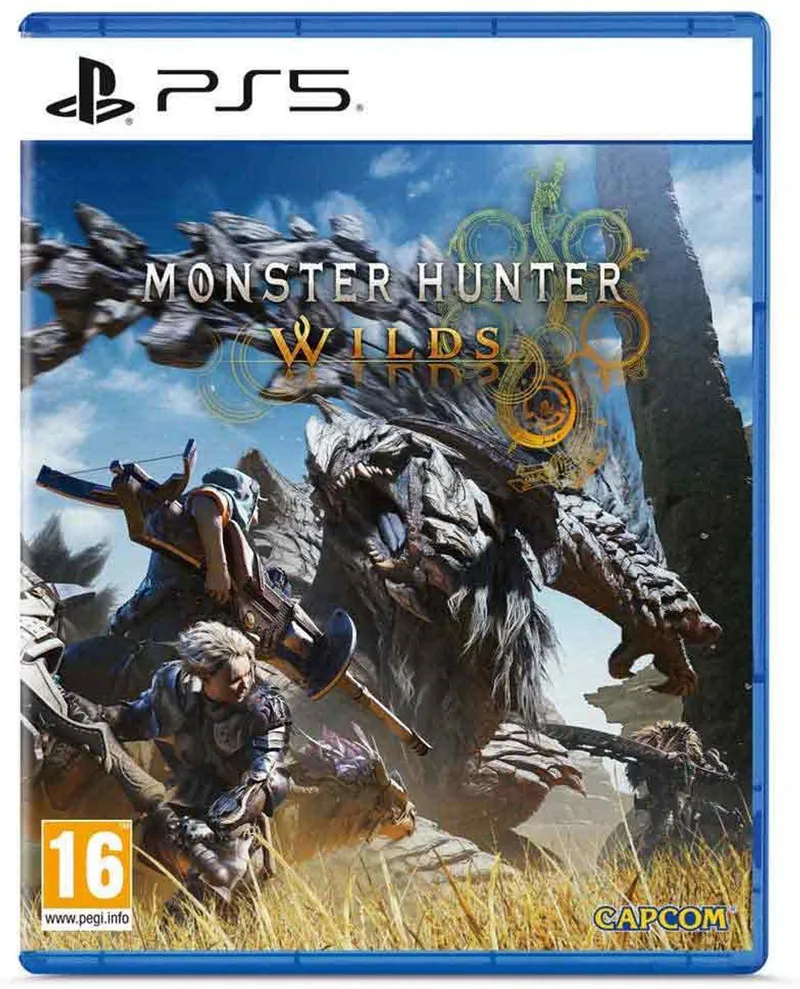 Playstation Games Monster Hunter Wilds Lenticular Version Transparant PAL