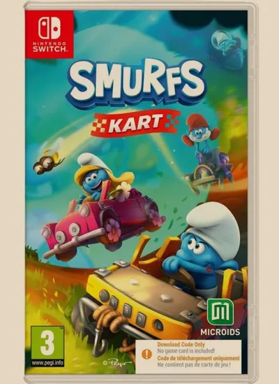 Smurfs Kart - (game code in de box)