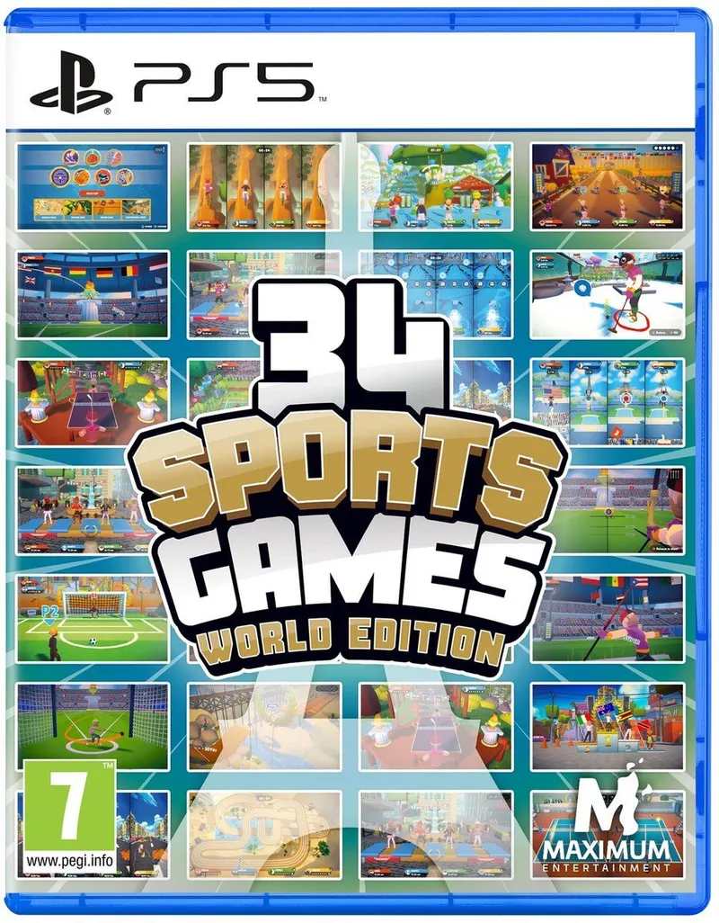 Solidchoice - 34 Sportspellen Wereld Editie voor