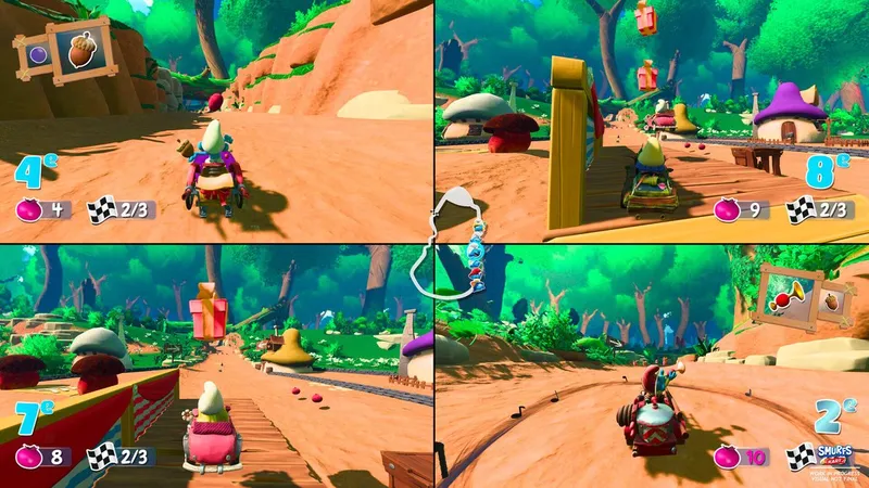 Microids Smurfs Kart Standaard
