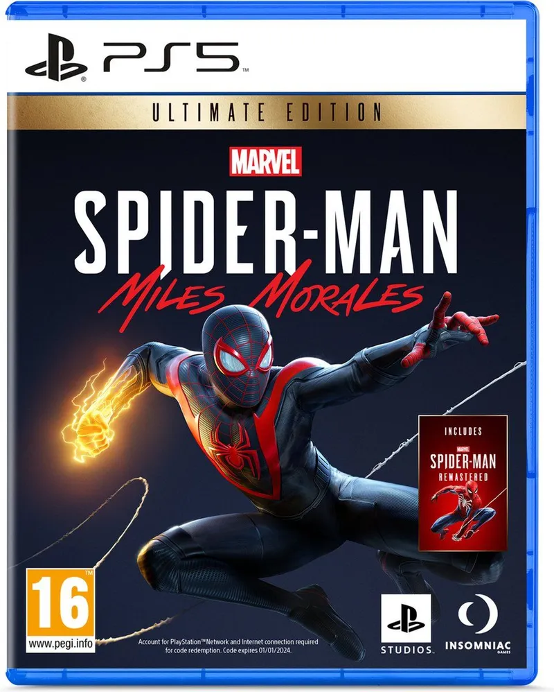 Sony Marvel’s Spider-Man: Miles Morales Ultimate Edition, , T (Tiener)