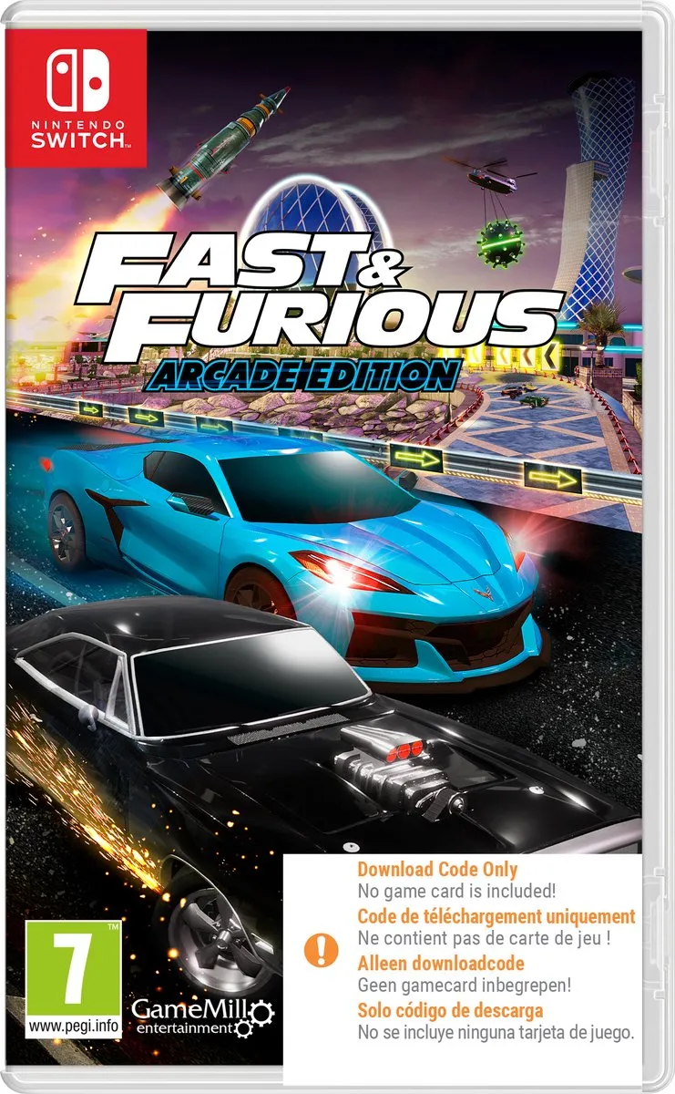 Fast & Furious: Arcade Edition - (Code in A Box