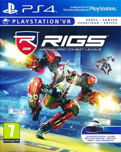 Sony RIGS Mechanized Combat League, PS VR, , Multiplayer modus, T (Tiener