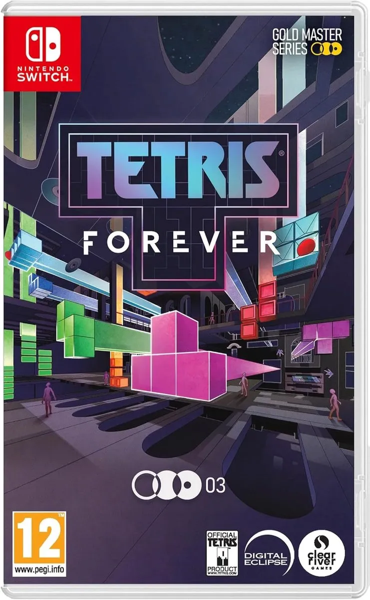 Nintendo Games Tetris Forever Transparant PAL