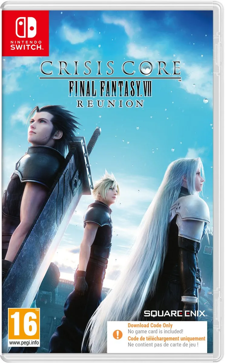 CRISIS CORE: Final Fantasy VII REUNION - - Code in box