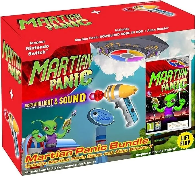 Martian Panic Bundle + Alien Blaster (code in a box