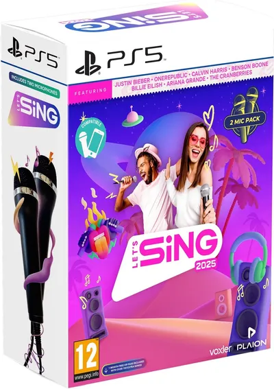 Let's Sing 2025 + 2 Microfoons - International Edition