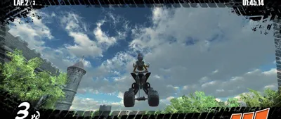 Nighthawk Interactive ATV Renegades - Game - Offroad ATV-Racen - Split-Screen Multiplayer - 24 Parcours