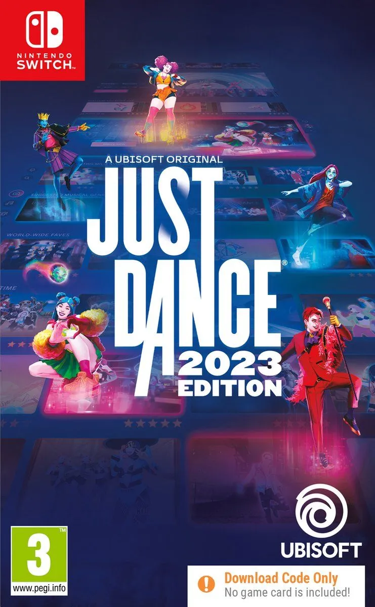 Ubisoft Just Dance 2023 Edition, , Multiplayer modus, 10 jaar en ouder, Download