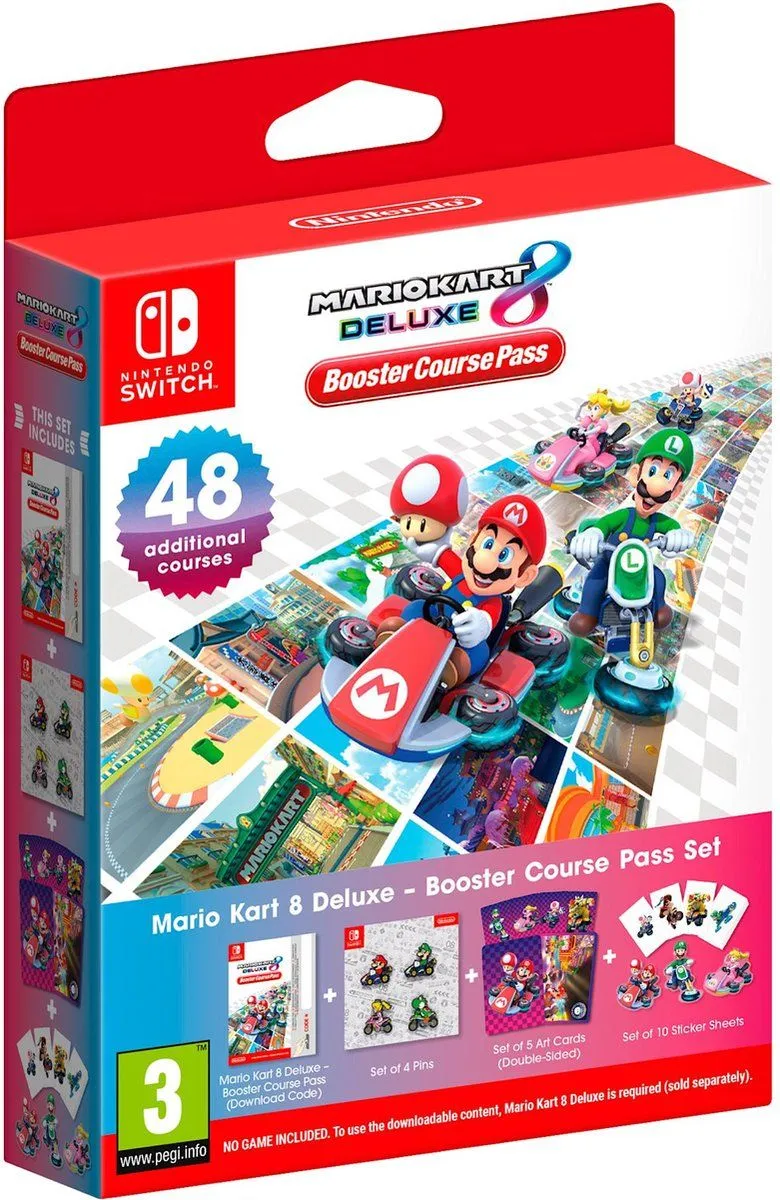 Mario Kart 8 Deluxe Booster Course Pass - DLC - - Racing