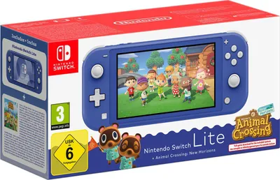 Lite (Blue) + Animal Crossing New Horizon (Digital