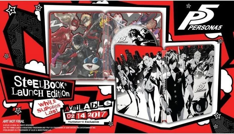 Persona 5 - Limited Steelbook Edition