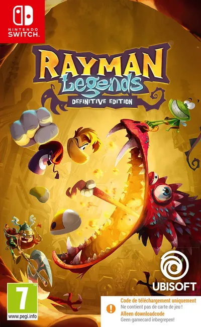 Rayman Legends: Definitive Edition - - Code in a box