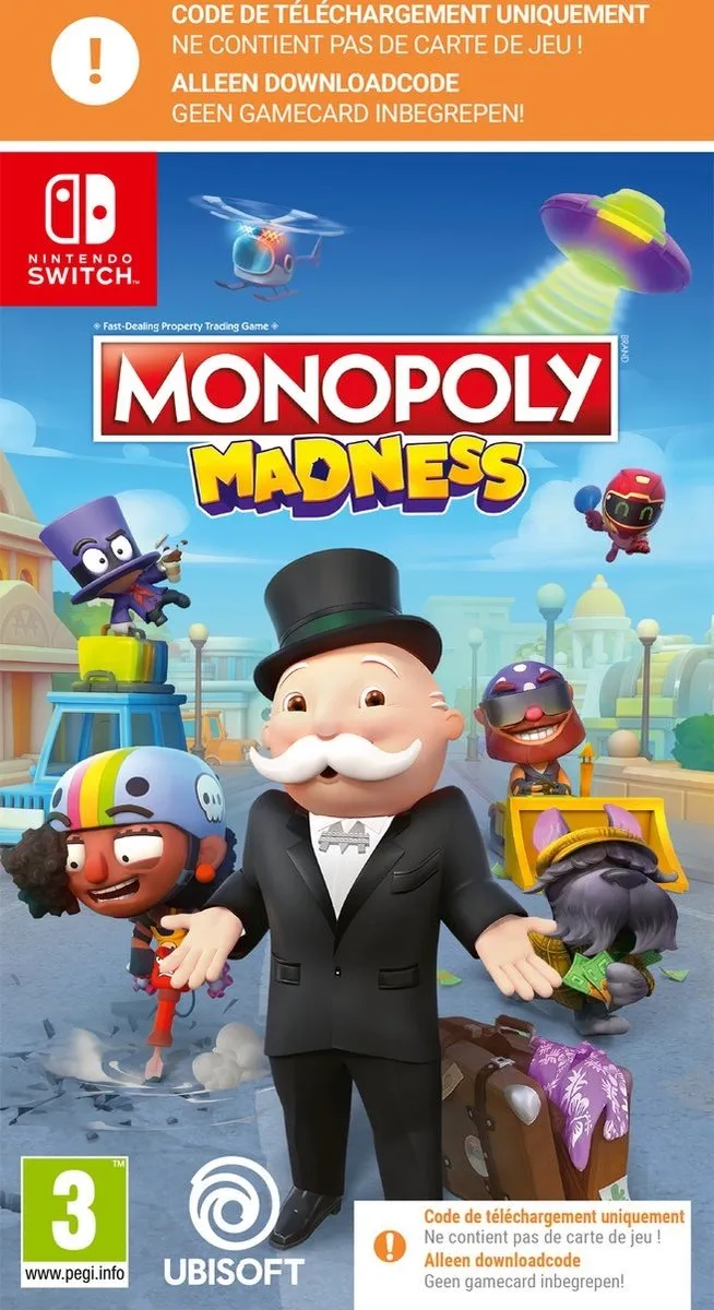 Monopoly Madness - - Code in box