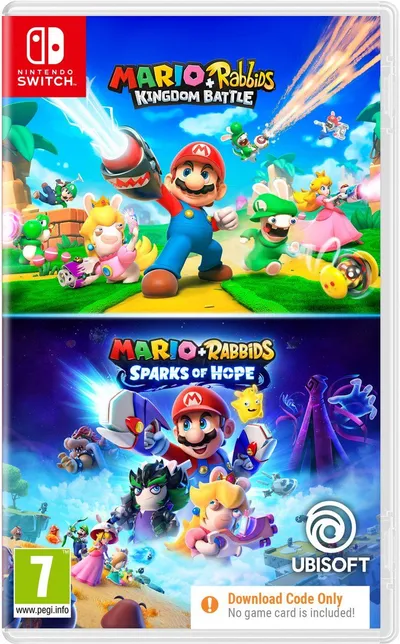 Ubisoft Mario + Rabbids Kingdom Battle / Mario + Rabbids Sparks of Hope ( ) Standaard Duits, Nederlands, Engels, Spaans, Frans, Italiaans, Russisch