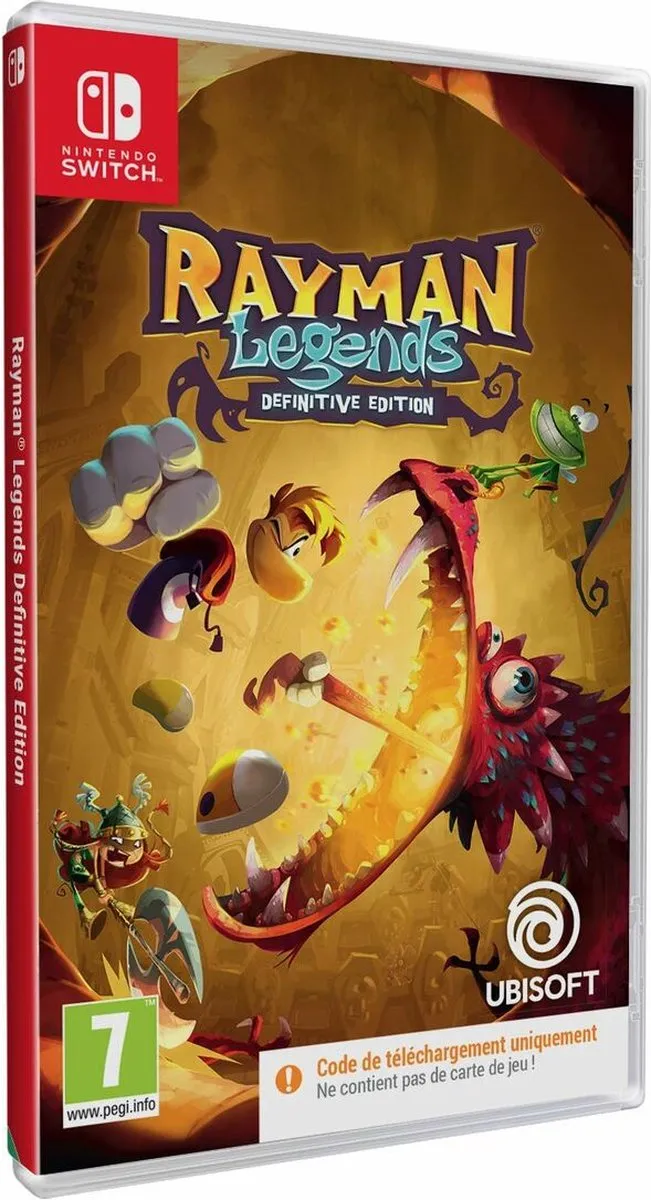 Video game for Ubisoft Rayman Legends Definitive Edition Download code