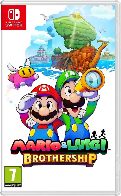 Mario & Luigi Brothership (verpakking Duits/Frans, game Engels