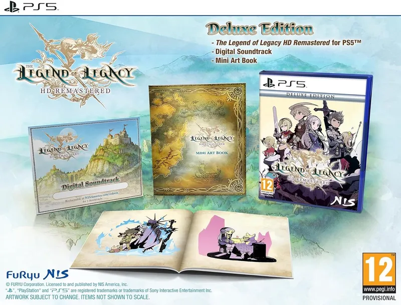 The Legend of Legacy HD Remastered-Deluxe Edition ( ) Nieuw