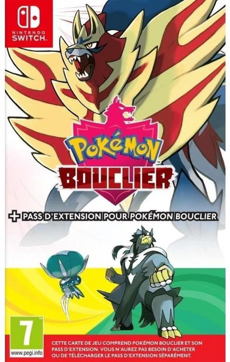 Pokémon Shield + Expansion Pass - (Frans)
