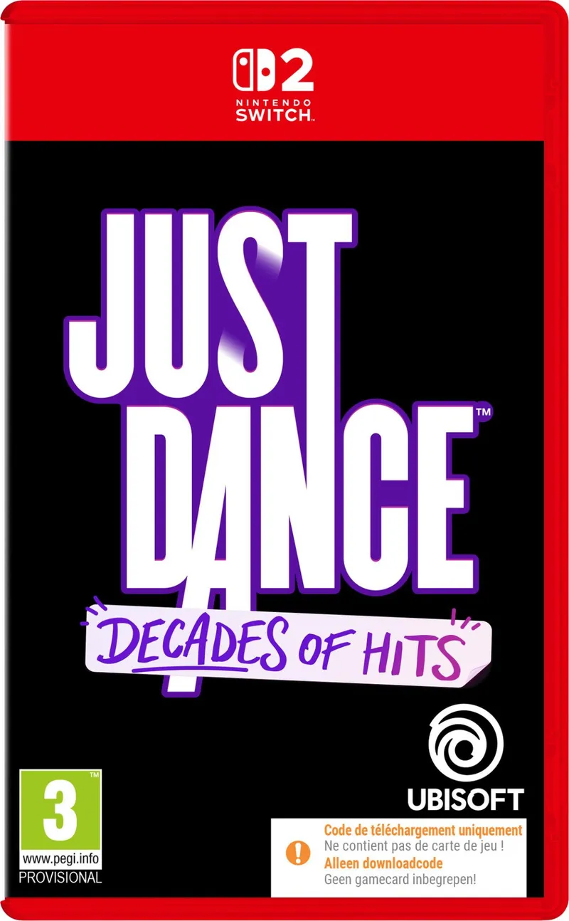 Just Dance Decades of Hits (Code in a Box)