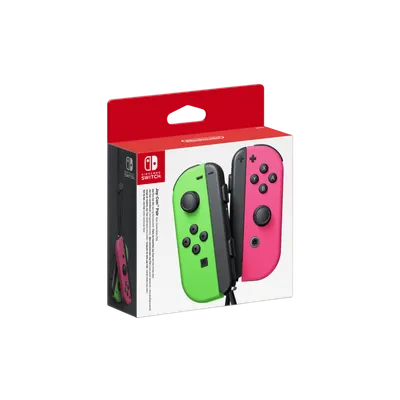 Joy-Con Controller Pair (Neon Green/Neon Pink
