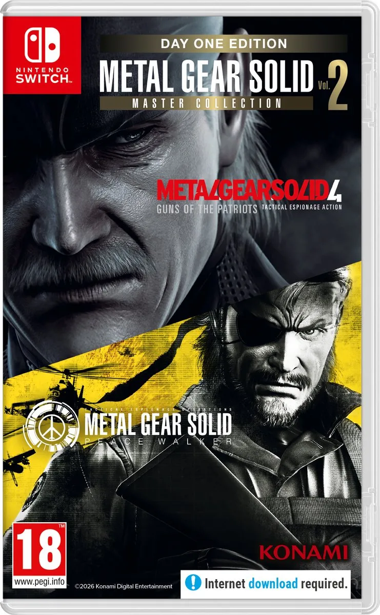 Metal Gear Solid Master Collection Volume 2 - Day One Edition