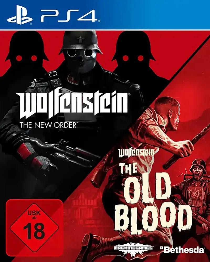 Wolfenstein The New Order & The Old Blood-Double Pack Duits ( ) Gebruikt