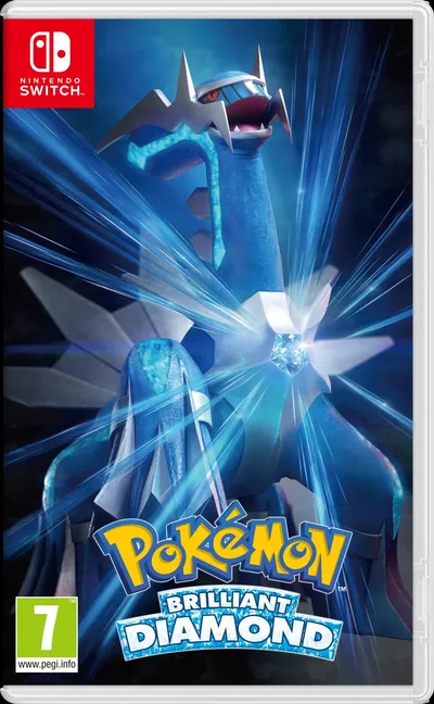 Pokemon Brilliant Diamond (verpakking Duits, game Engels