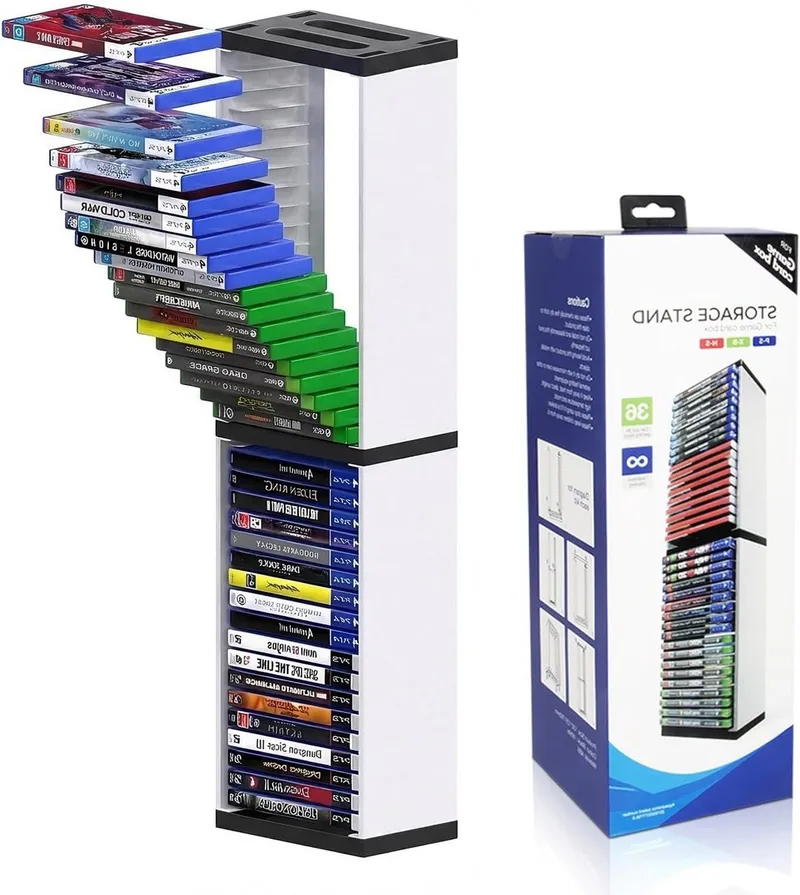 Game Disc Holder voor , Xbox en - 36 CD Disc Case Organizer en Opbergstandaard voor Games