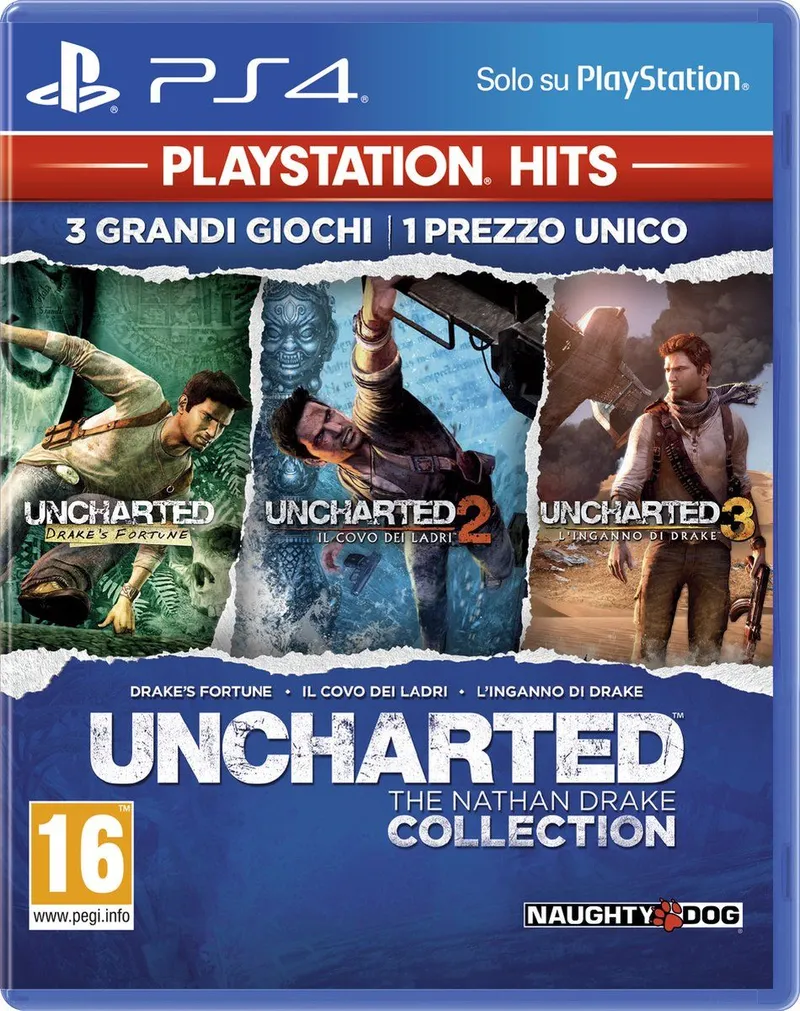 Sony Uncharted: The Nathan Drake Collection, PS Hits, , , T (Tiener)