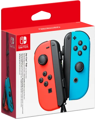 Joy-Con Controller Pair (Neon Red/Neon Blue