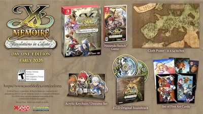 Ys Memoire: Revelations in Celceta Day One Edition