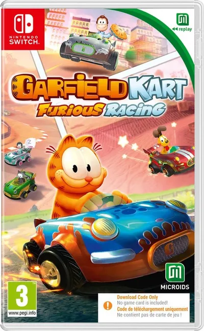 Garfield Furious Kart Racing - (code in box
