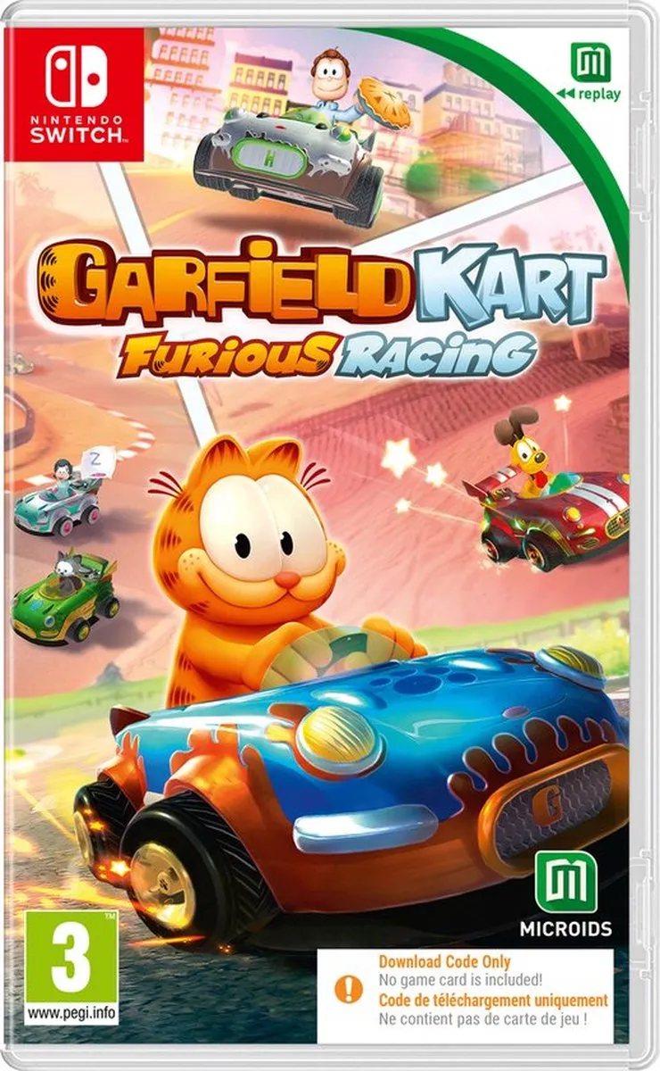 Garfield Furious Kart Racing - (code in box