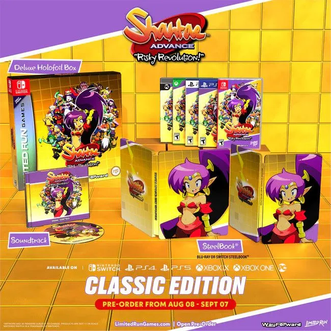 Shantae Advance: Risky Revolution Classic Edition (Limited Run Games)