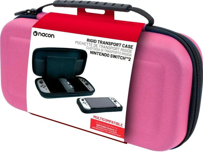 Nacon Rigid Transport Case (Pink