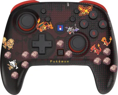 Hori Wireless Horipad Turbo - Pokemon Pixel (Red)