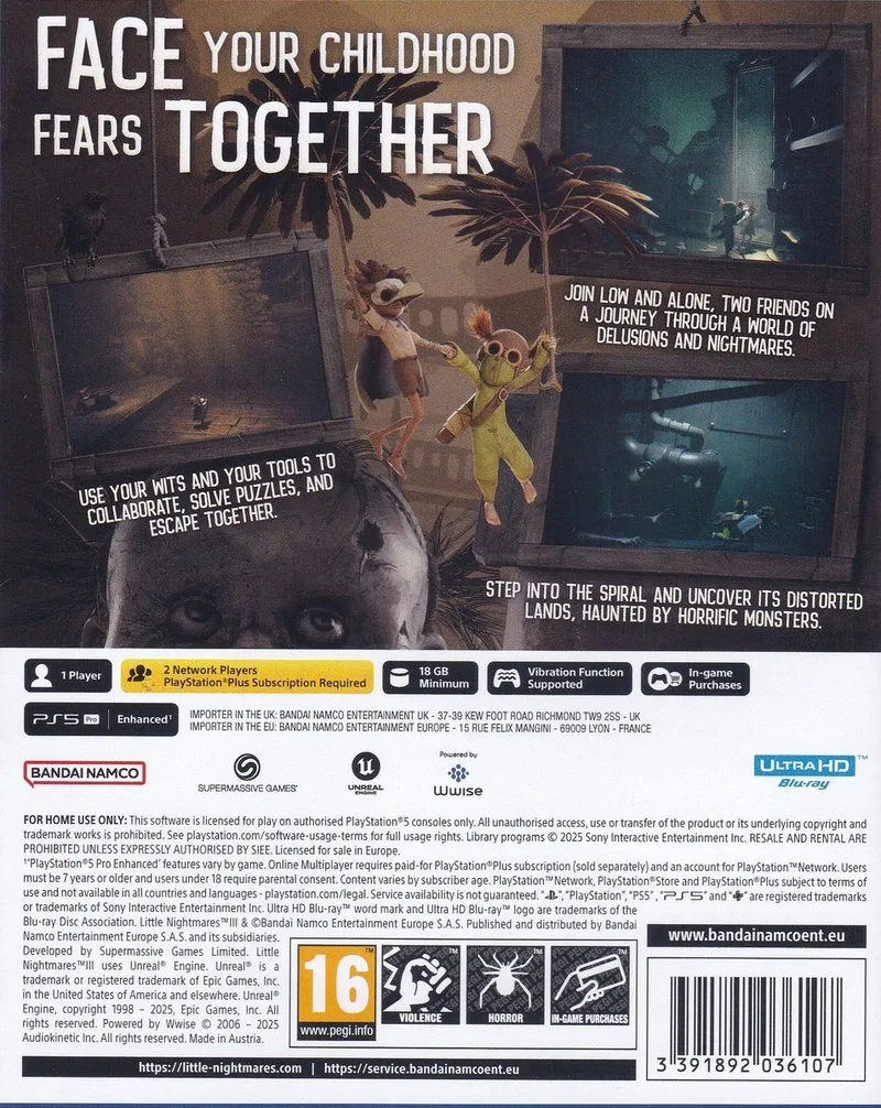 Little Nightmares III - - Adventure
