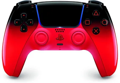 Sony DualSense Techno Red New Edition - Draadloze gamecontroller - Bluetooth en USB-C - Compatibel met en PC - Vibratie en bewegingssensoren