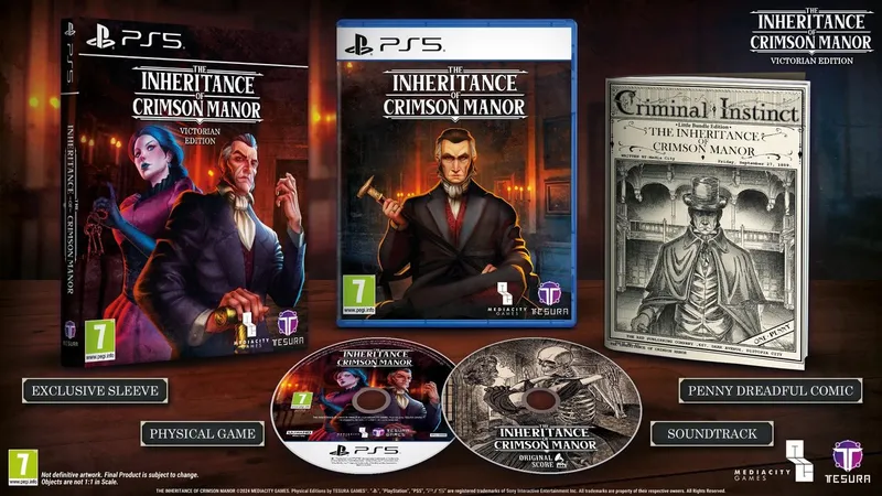 Tesura Games The Inheritance of Crimson Manor - Victorian Edition Premium