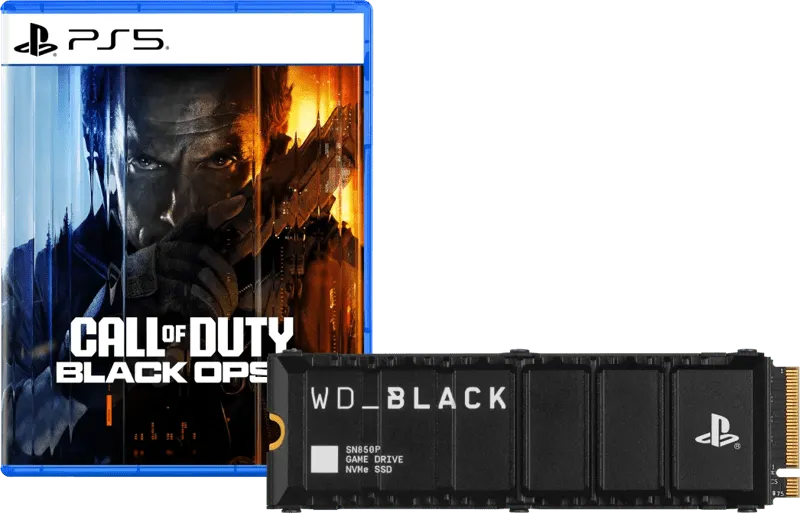Call of Duty Black Ops 7 + WD Black SN850P 4TB Heatsink