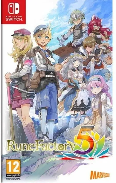 Video game for Just For Games Rune Factory 5