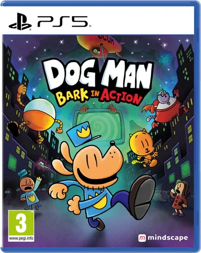 Dog Man Bark in Action