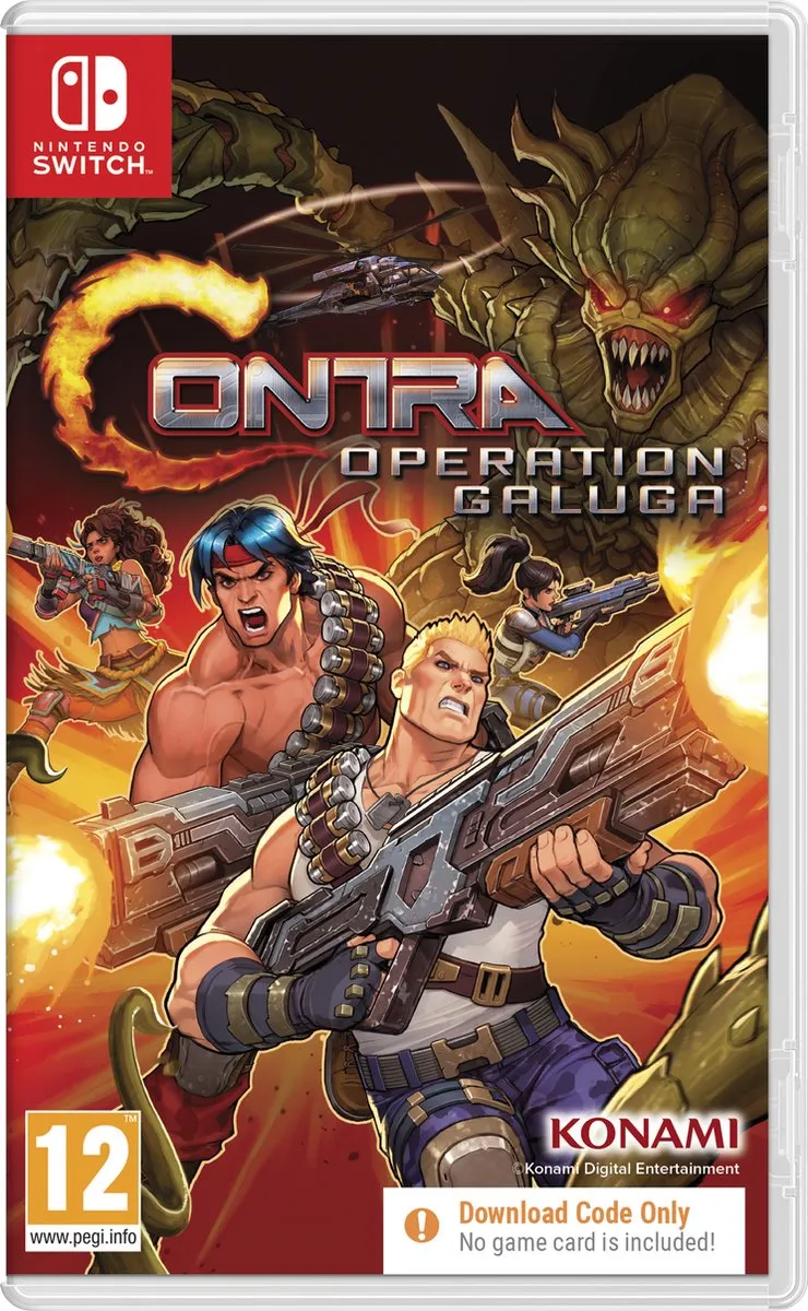Contra: Operation Galuga - (Code in a Box