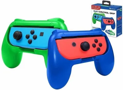 Set van 2 Subsonic Colorz groene en blauwe grepen voor schakelaar