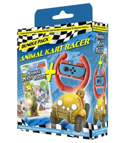 Animal Kart Racer - Racing Wheel Bundle